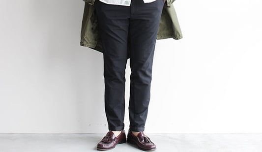 【nanamica / ナナミカ】 ALPHA DRY Stretch Pants. 抜群の履き心地を誇る機能性の高いパンツ。