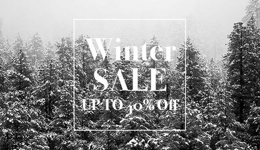 【Winter Sale】を開催いたします。冬本番に向けてぜひ。
