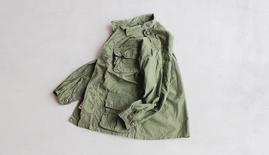 【60s Jungle Fatigue Jacket 2nd】密かに入荷のレアなヴィンテージ。