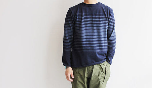【STILL BY HAND / スティル バイ ハンド】Border Knit.春らしい爽やかなボーダーニット。