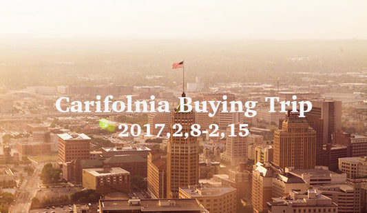 【お知らせ】『アメリカ買い付け出張』に伴う営業時間の変更のお知らせ。