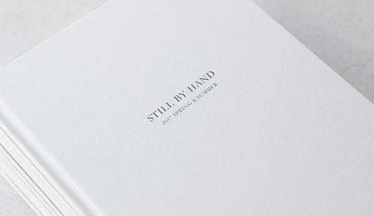 【STILL BY HAND / スティル バイ ハンド】2017SS LOOKBOOKが届きました。