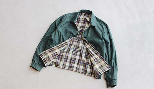 【70s Reversible Drizzler jacket】作り込みの良い、洒落たリバーシブルドリズラー。