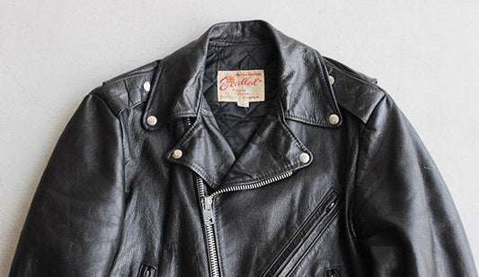 【80s Exeelled Double Riders Jacket】革質、雰囲気ともに秀逸なヴィンテージライダース。