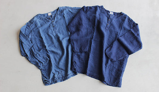 【orslow / オアスロウ】Indigo Pullover Shirts.嬉しい事にご好評頂いております。