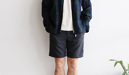 【THE NORTH FACE PURPLE LABEL】Polyester Tropical Field Shorts.機能性と大人な品を兼ね備えたショーツ。