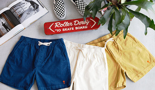 【TONY TaizSun / トニー タイズサン】T BAR Corduroy Shorts.肌触りの良いサマーコデュロイショーツ。