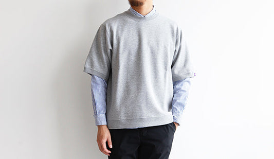 【THE NORTH FACE PURPLE LABEL / ザ ノースフェイス パープルレーベル】 Mountain H/S Crew Neck Sweat Shirtが入荷いたしました。