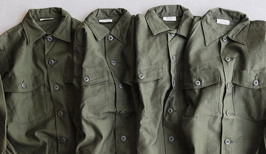 【1970s Dead Stock US Army Utility Shirts】70sのコットンアーミーシャツがデッドストックで再入荷です。