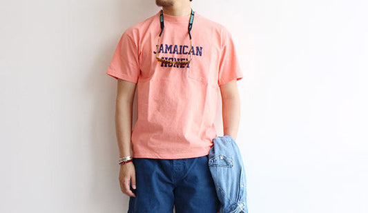 【TONY TaizSun / トニータイズサン】Jamaican Honey Pocket Tee .トニーらしいシンプルなポケットT。