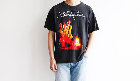 【90s Jimi Hendrix & Steely DanT-Shirts】夏に着たくなる雰囲気の良いバンドT。