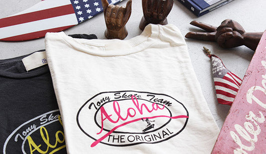【TONY TaizSun / トニー タイズサン】ALOHA T-Shirts.暑い一日でTシャツ日和。