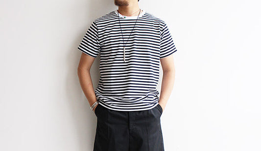 合わせやすく出番の多くなる【nanamica / ナナミカ】COOLMAX St. Jersey Tee.