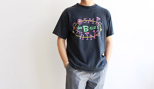 【80s Vintage B52's Tee】ヴィンテージらしい雰囲気のある１枚。