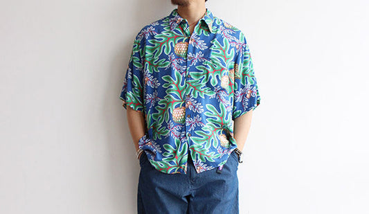 【80s Reyn Spooner Hawaiian Shirts】夏の気分を上げる陽気でクールな１枚。