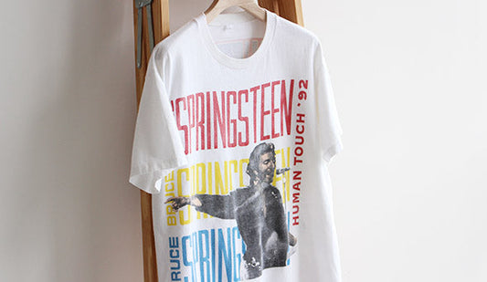 【90s BRUCE SPRINGSTEEN】Human Touch Tour T-Shirts.素晴らしいグラフィックのバンドT。