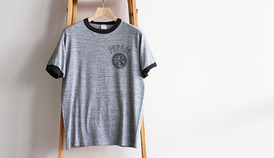 【80s Sportwear Trim R-Shirts】気持ちの良い素材感のヴィンテージトリムTシャツ。