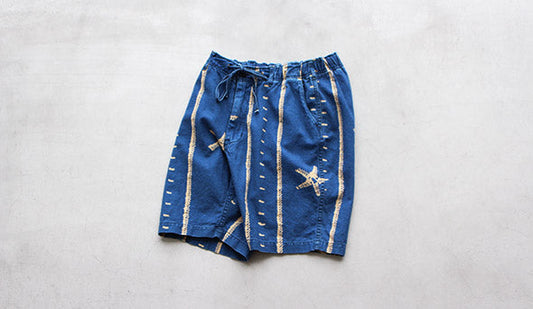 【orslow / オアスロウ】 EASY SHORT PANTS INDIGO PT.インディゴブルーが魅力の1本。