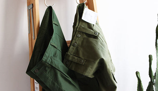 人気のDeadstock Militaryも残り1本づつとなりました。サイズの合う方は是非。