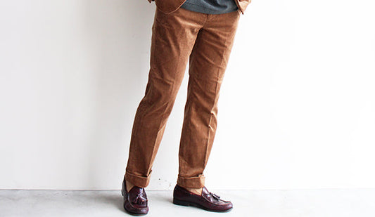 【A VONTADE】 Tapared Cropped Trousers　-Supema Corduroy- 今期注目のセットアップが入荷。