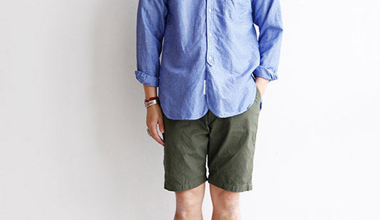 今夏、注目の【orslow / オアスロウ】New Yorker Shortsもラスト１点となりました。