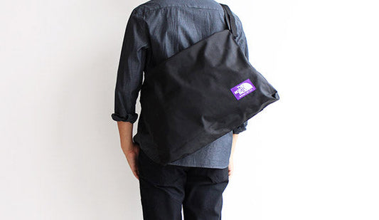 【THE NORTH FACE PURPLE LABEL / ザ ノースフェイス パープルレーベル】Shoulder Bag.ブラックが再入荷です。