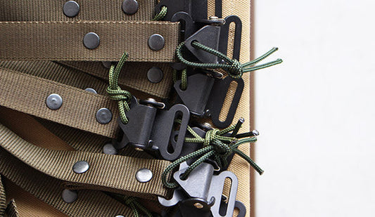 【90s Deadstock British Army SAS Belt】ミリタリー特殊部隊のクイックリリースベルト。