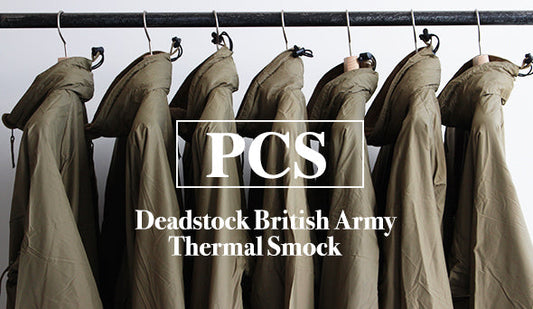 【Deadstock British Army PCS Thermal Smock】近代ミリタリーを代表する最高にクールなThermal Smockが入荷です。