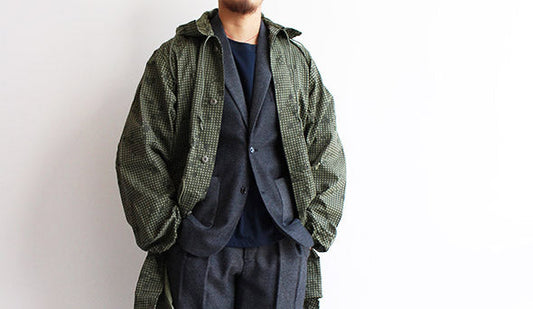 【STILL BY HAND / スティル バイ ハンド】 Crazy pattern Wool Jacket.遊び心溢れるセットアップスタイル。
