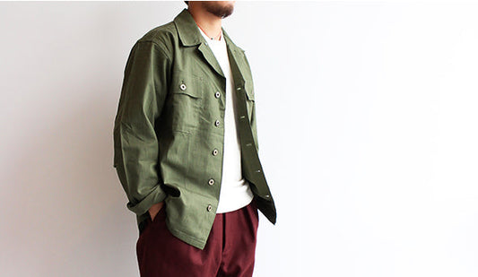 【40s Deadstock US Army HBT Jacket】奇跡的なコンディションを保つ40年代のミリタリー。