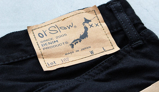 【orslow / オアスロウ】 Ivy Fit Denim 107 Black.今年は履きたいBlack Denim.