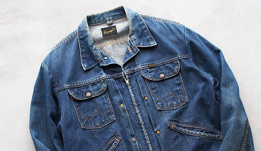 【VINTAGE】70s Wrangler 24MJZ.抜群の色落ちを誇る、お気に入りの１着。
