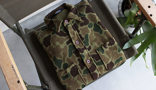 【VINTAGE】80s Woolrich Hunter Camo Wool Shirts.良い雰囲気のハンティングシャツ。