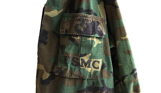 【VINTAGE】80s Brown Leaf Camo BDU Jacket.雰囲気の良い、希少なブラウンリーフカモジャケット。
