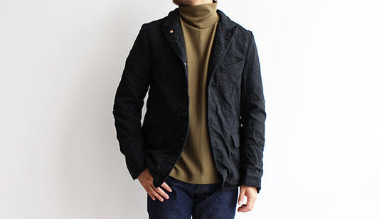 【A VONTADE / ア ボンタージ】Old Potter Jacket -Cotton Wool Sarge-男心をくすぐる上品で無骨な1枚。