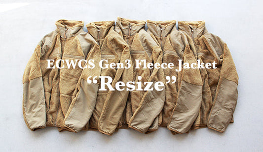 【ROTHCO】ECWCS Gen3 Fleece Jacket ”Resize”抜群の保温性とシルエットの良いフリースジャケット。