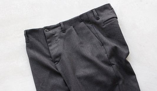 【STILL BY HAND / スティル バイ ハンド】Wool Slacks.お声の多かったスラックスも入荷しております。