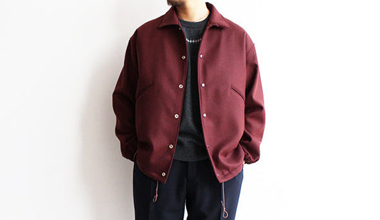 【Kaptain Sunshine 】Coach Jacket.今季オススメのアウターもラスト1枚に。冬のアウターに是非。