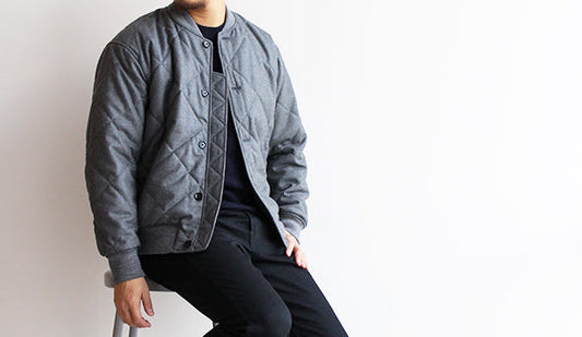 【STILL BY HAND / スティル バイ ハンド】Quilting Wool Thinsulate Blouson.上品で雰囲気の良いブルゾンが入荷致しました。