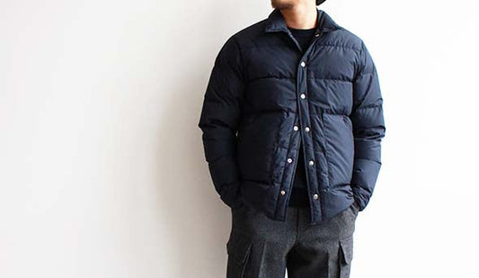 【THE NORTH FACE PURPLE LABEL / ノースフェイス パープルレーベル】 Lightweight 65/35 Stuffed Shirt.軽く羽織れる万能ダウン。