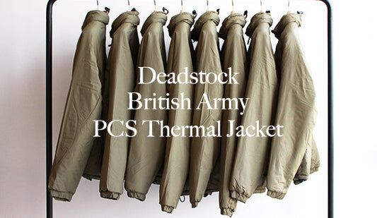 【DEADSTOCK】British Army PCS Thermal Jacket.進化する無骨なミリタリーアウター。