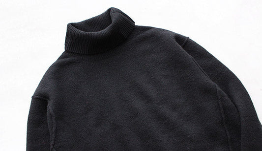 【STILL BY HAND】Wool Cashmere Turtle Neck Knit.ご紹介前にラスト1枚となりました。