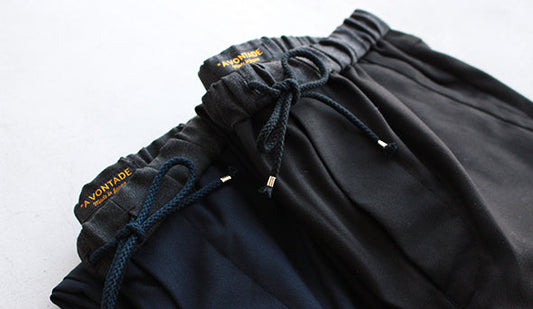 【A VONTADE / ア ボンタージ】の名作『Slim Easy Slacks』も週末に向けて届きました。