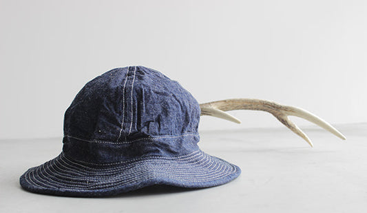 【orslow / オアスロウ】US NAVY HAT Denim White STが入荷しております。