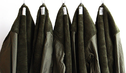 【DEADSTOCK】90s Netherlands Boa Liner Jacket.ミリタリーライナーとは思えないほどの完成度を誇る1枚。