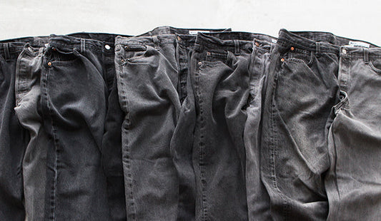 【Made By Sunny Side Up】2 for 1 Denim 『Black』が再入荷しております。