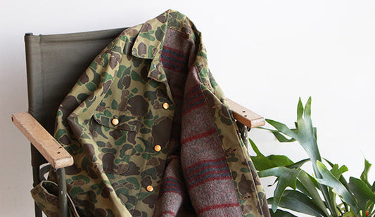 【VINTAGE】70s Wrangler Duck hunter Camo Coveralls "Very Rare"とても珍しいラングラーの迷彩。