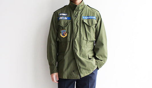 【VINTAGE】70s M-65 Field jacket ”Good Patch"とてもクールな極上M-65も入荷しております。
