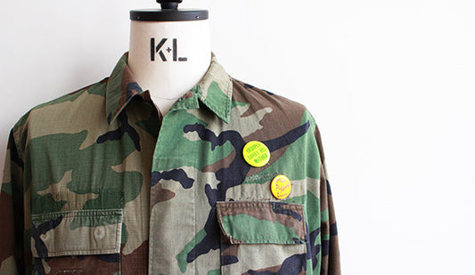 【Made By Sunny Side Up】2 for 1 BDU Jacket.人気のリメイク関係も多数入荷です。