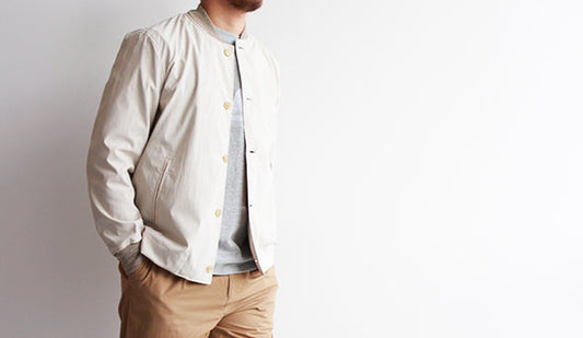 【STILL BY HAND / スティル バイ ハンド】Lightweight Rib Blouson.春を感じさせるブルゾンが入荷です。
